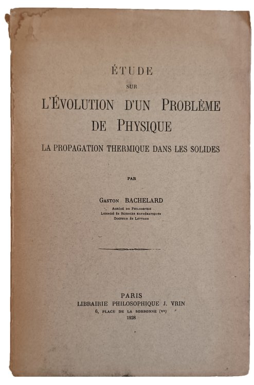 Etude sur l'evolution d'un probleme de physique; la propagation thermique dans les solides.