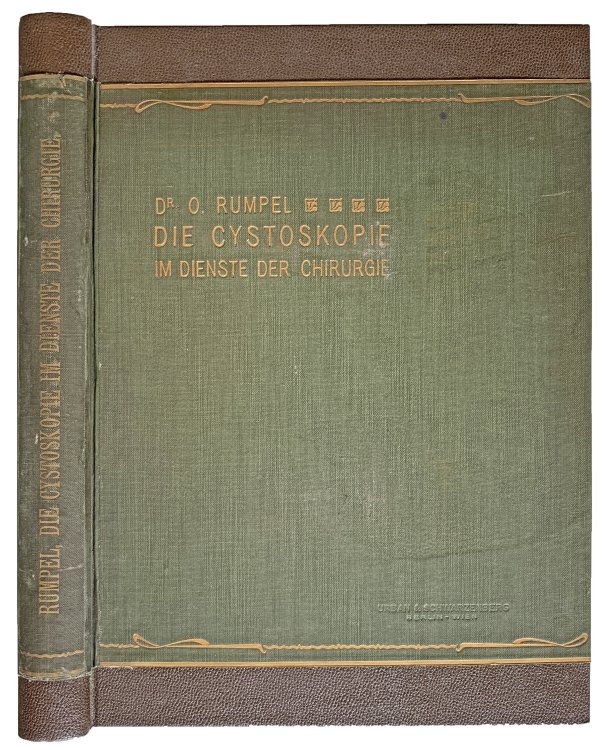 Die Cystoskopie im Dienste der Chirurgie. Ein Atlas cystoskopischer Bilder mit begleitendem Text fur Arzte und Studierende.