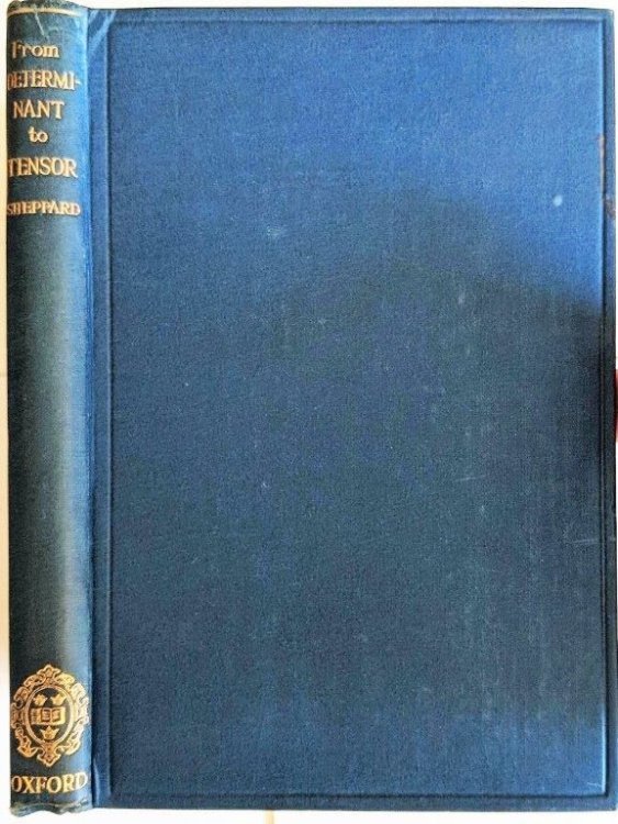 Image for From Determinant to Tensor. From Determinant to Tensor.