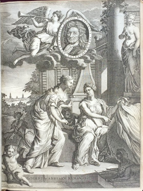 [FOUR WORKS BOUND TOGETHER]: [I] Anatomia Seu interiora Rerum, Cum Animatarum tum Inanimatarum, ope & beneficio exquisitissimorum Microscopiorum Detecta variisque experimentis demonstrate . . . [see titles below].