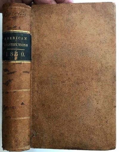 Image for The American's Guide: comprising the Declaration of Independence, the Articles of Confederation, the Constitution of the United States, and the constitutions of the several states composing the union: viz. Maine, Massachusetts, New Hampshire, Vermont, Rhode Island, Connecticut, New York, New Jersey, The American's Guide: comprising the Declaration of Independence, the Articles of Confederation, the Constitution of the United States, and the constitutions of the several states composing the union: viz. Maine, Massachusetts, New Hampshire, Vermont, Rhode Island, Connecticut, New York, New Jersey,