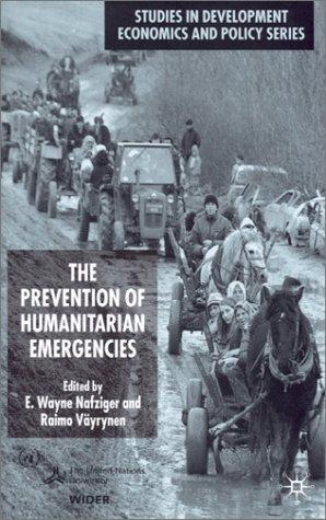 The Prevention of Humanitarian Emergencies