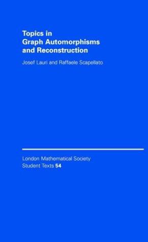 Topics in Graph Automorphisms and Reconstruction (London Mathematical Society Student Texts)