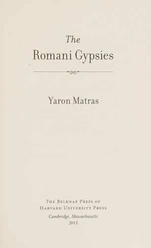 The Romani Gypsies