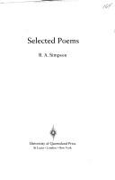 Selected poems