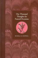 1,000 Thoughts for Funeral Occasions