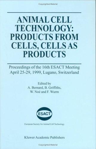 Animal Cell Technology: Products from Cells, Cells as Products