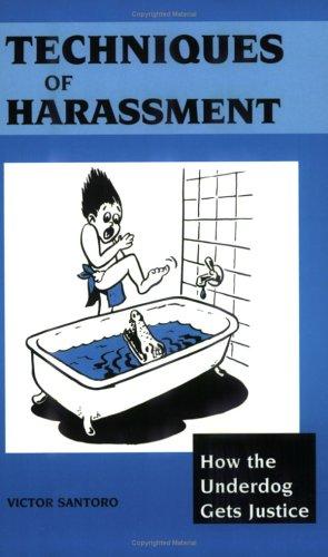 Image for Techniques of Harassment Techniques of Harassment