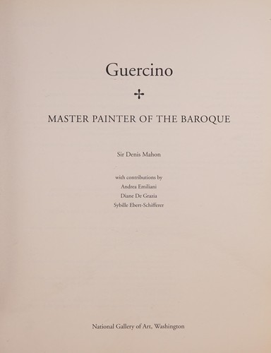 Image for Guercino: Master Painter of the Baroque Guercino: Master Painter of the Baroque