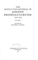 Resolution Journal of Johann Reihold Forster, 1772-1775 (Hakluyt Society) Four Volumes