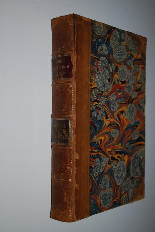 The Edinburgh Review, or Critical Journal, for July and Oct. 1843 Vol. LXXVIII owned by Edward Everett