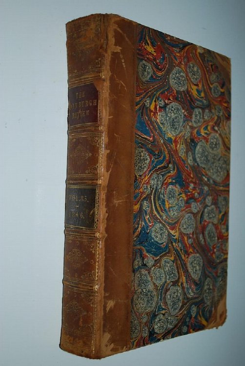 The Edinburgh Review, or Critical Journal, for Jan. and April 1846 Vol. LXXXIII owned by Edward Everett