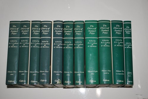 The Diary of Samuel Pepys 11 Volumes I to XI : A New and Complete Transcription