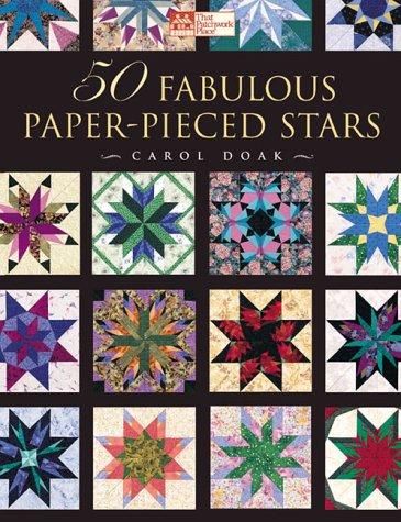 50 Fabulous Paper-Pieced Stars: CD included