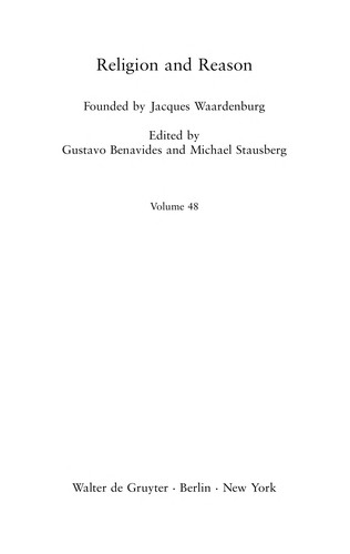 Understanding Religion: Selected Essays (Religion and Reason Volume 48)