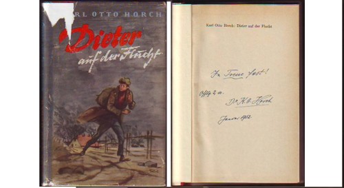 Dieter auf der Flucht (signed)