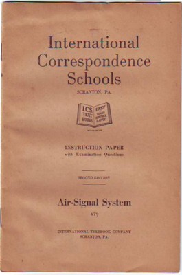 Air-Signal System, Instruction Paper with Examination Questions