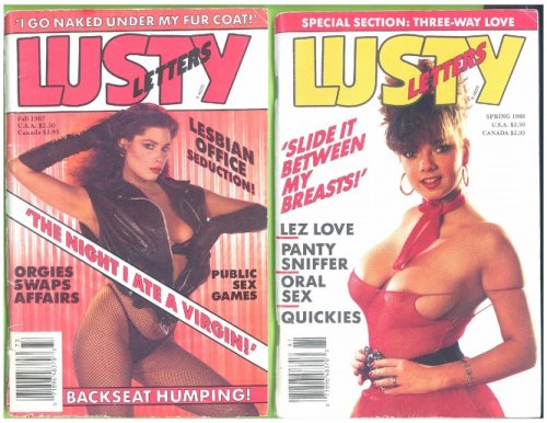 Lusty Letters, 2 issues (Fall 1987 and Spring 1988)