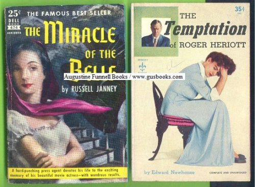 An AFB 4-book general fiction multi-pack: The Miracle of the Bells, The Temptation of Roger Heriott, The Kingpin, Gillian