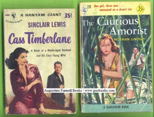 An AFB 4-book fiction multi-pack: Cass Timberlane, The Cautious Amorist, Clayton Richards, M.D., and A Kid For Two Farthings (together with Make Me An Offer)