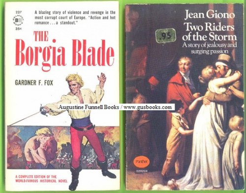 An AFB 4-book historical fiction multi-pack: The Borgia Blade; Two Riders of the Storm; Judas; Mistress Wilding