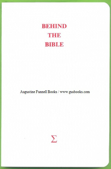 Behind the Bible (signed)