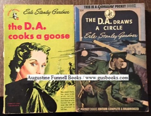 An AFB 4-book Erle Stanley Gardner multi-pack: The Case of the Substitute Face, The D.A. Cooks a Goose, The D.A. Draws a Circle, Murder Up My Sleeve
