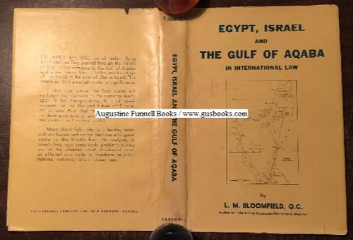 Egypt, Israel and the Gulf of Aqaba