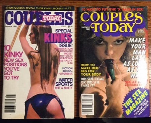 Couples Today, 4 issues: January, Summer, December 1981, and October 1991