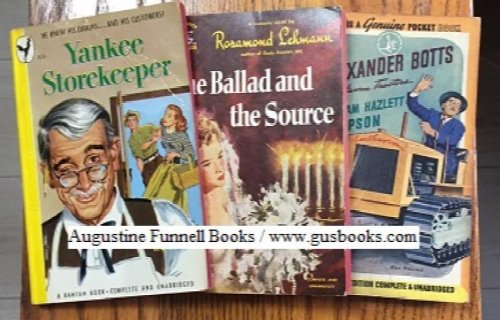 An AFB 5-book fiction multi-pack: Yankee Storekeeper, The Ballad and the Source, Alexander Botts -- Earthworm Tractors, While Rome Burns, Opus 21