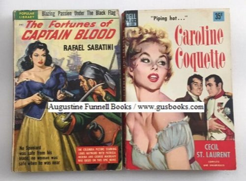 An AFB 5-book histoical fiction multi-pack: Khartoum, The Devil in Velvet, God's Angry Man, The Fortunes of Captain Blood, Caroline Coquette