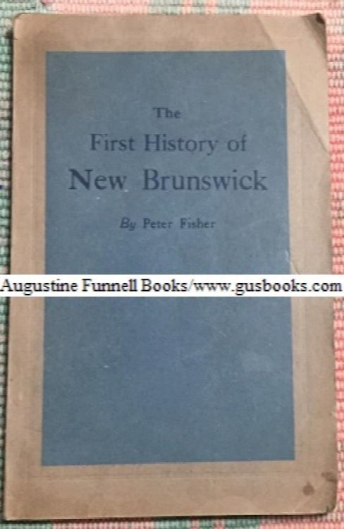 The First History of New Brunswick
