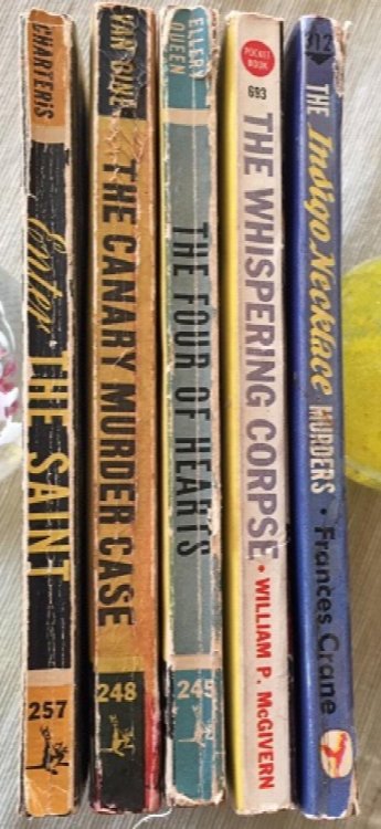 Image for An AFB 5-book mystery multi-pack: Enter the Saint, The Indigo Necklace Murders, The Whispering Corpse, The Four of Hearts, The An AFB 5-book mystery multi-pack: Enter the Saint, The Indigo Necklace Murders, The Whispering Corpse, The Four of Hearts, The