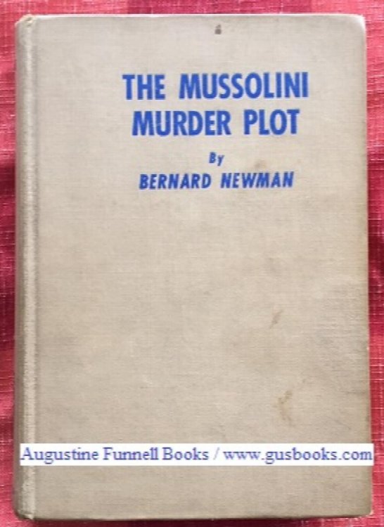 Image for The Mussolini Murder Plot The Mussolini Murder Plot