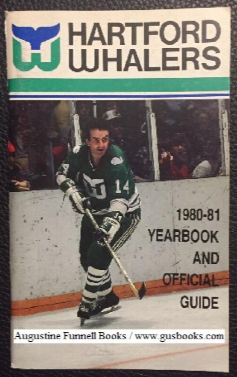 Hartford Whalers 1980-81 Yearbook and Official Guide