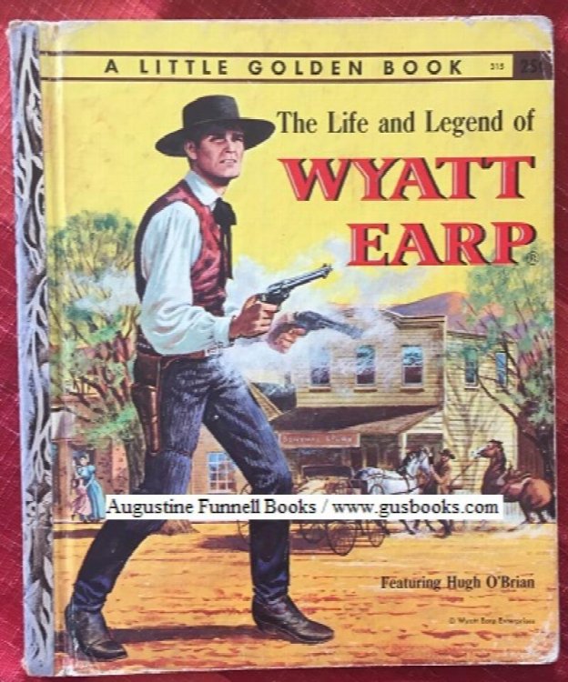 An AFB 3-book Little Golden Book Multi-pack: The Life and Legend of Wyatt Earp; Maverick; Cheyenne