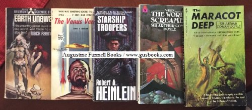An AFB 5-book sf multi-pack: The Maracot Deep, When the World Screamed, Starship Troopers, The Venus Venture, Earth Unaware