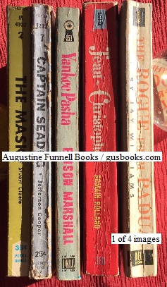 An AFB 5-book historical fiction multi-pack: The Mask, Captain Seadog, Yankee Pasha, Jean-Christophe, The Rogue From Padua