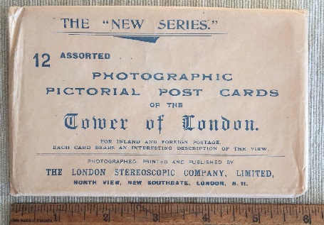 12 Assorted Photographic Pictorial Post Cards of the Tower of London