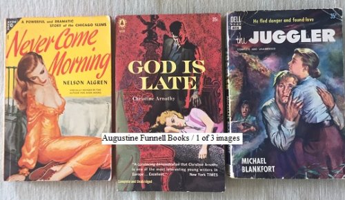 An AFB 5-book fiction multi-pack: Never Come Morning, God is Late, The Juggler, Night of Flame, The Happy Medium