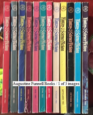 The Magazine of Fantasy and Science Fiction, January through December 1985 (12 issues)