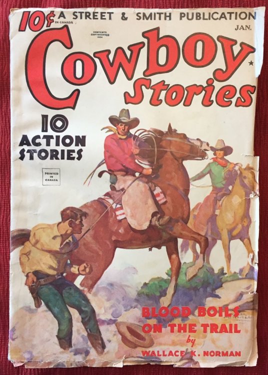 Cowboy Stories, January 1935, Volume XXVI, Number 6