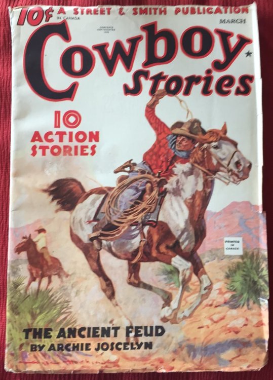 Cowboy Stories, March 1935, Volume XXVII, Number 2