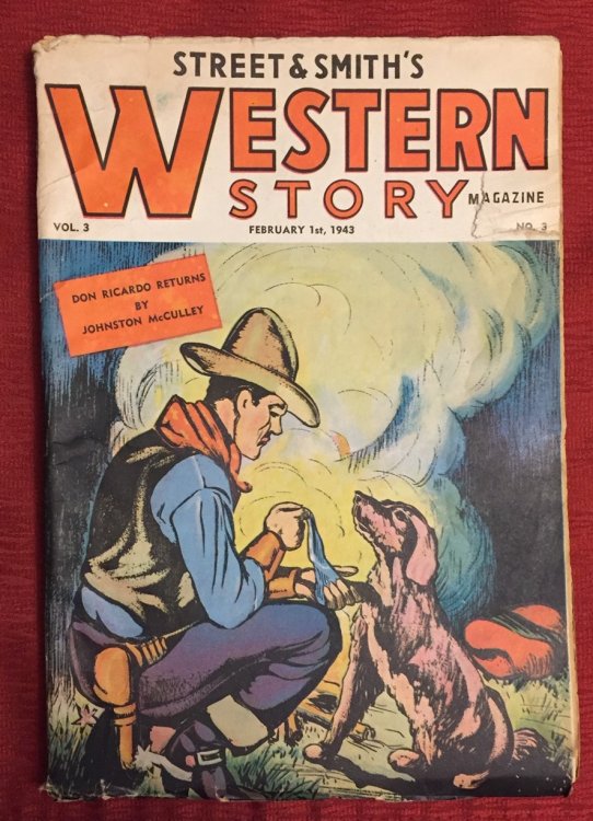 Canadian Edition Street & Smith's WESTERN STORY MAGAZINE, February / Feb. 1st, 1943, Vol. 3 No. 3
