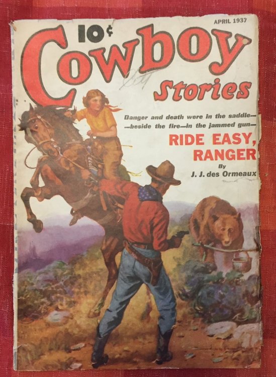 Cowboy Stories, Vol. XXXI, No. 4, April 1937