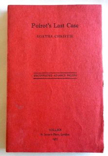 Poirot's Last Case