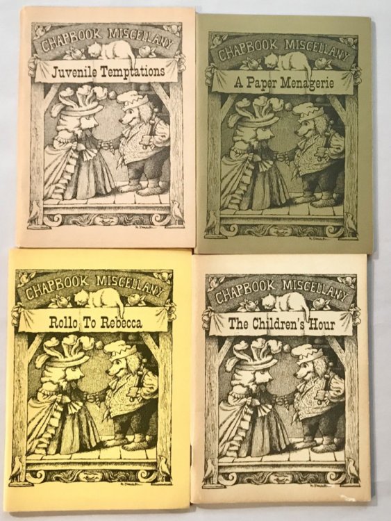 CHAPBOOK MISCELLANY. Set of 4 [complete] boodkseller catalogs with Sendak cover illustration: