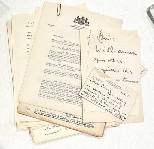 [Black Fury] Archive of film-related correspondence by Sacco-Vanzetti/Nuremberg Justice Michael A. Musmanno
