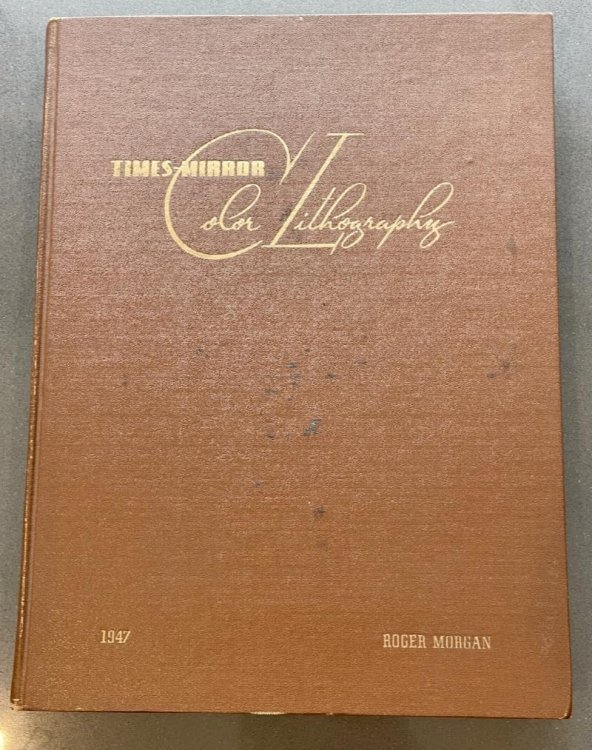 Times-Mirror Color Lithography 1947