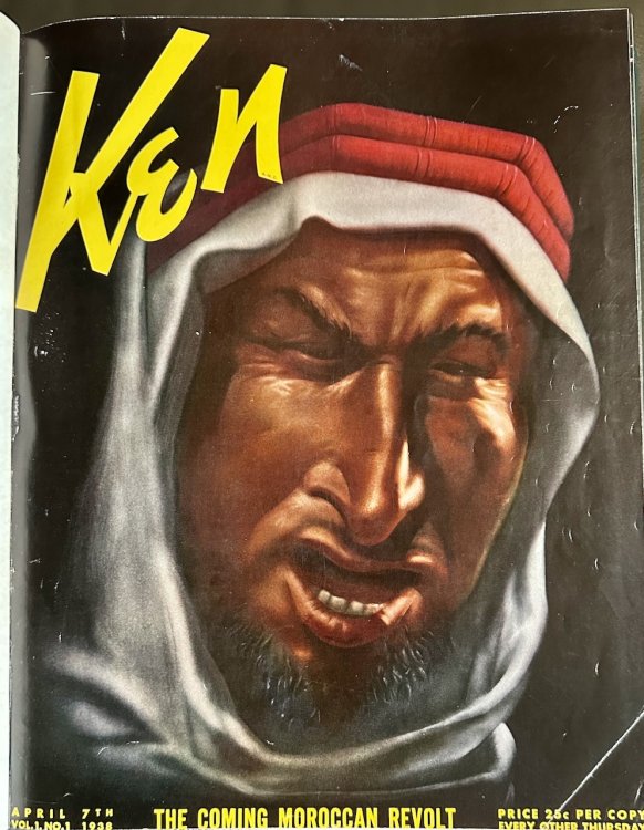 Ken magazine First 18 Issues, 1938.